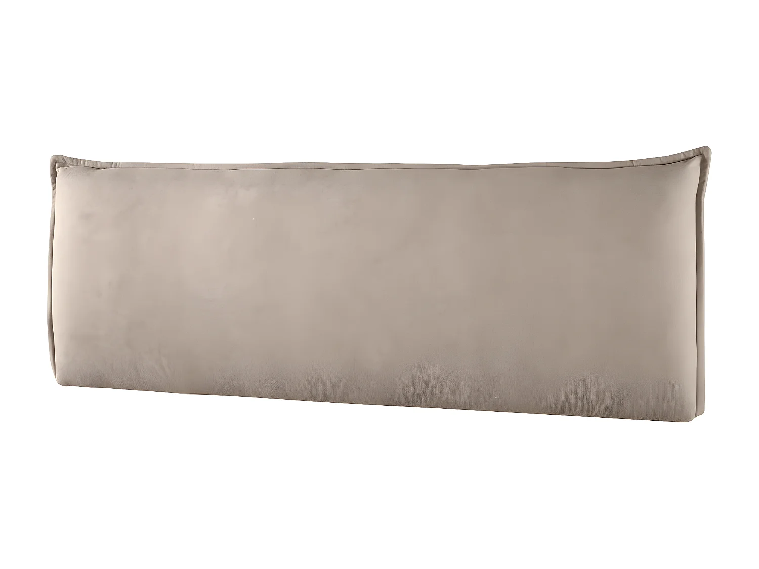 Cabecero de Cama 140 - 145x50x7 AGORA Tapizado Microfibra AquaClean Color Beige