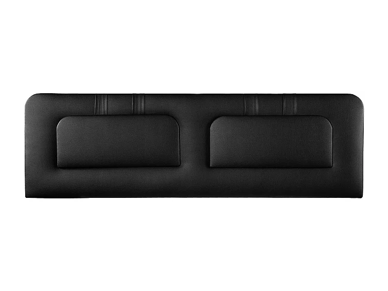 Cabecero de Cama 150 - 160x50x7 BLUME Tapizado Polipiel Color Negro