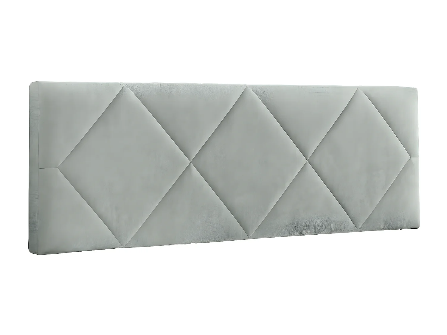 Cabecero de Cama 160 - 160x50x7 SPYGA Tapizado Microfibra AquaClean Color Aguamarina