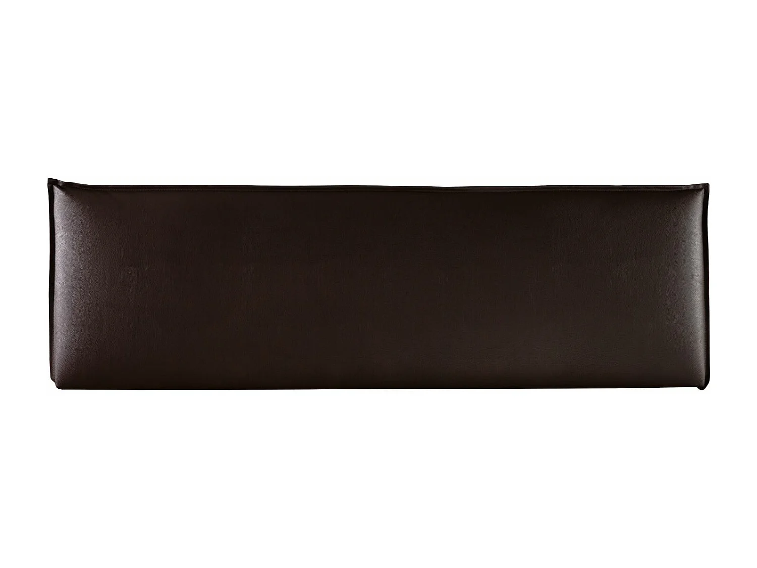 Cabecero de Cama 140 - 145x50x7 AGORA Tapizado Polipiel Color Chocolate