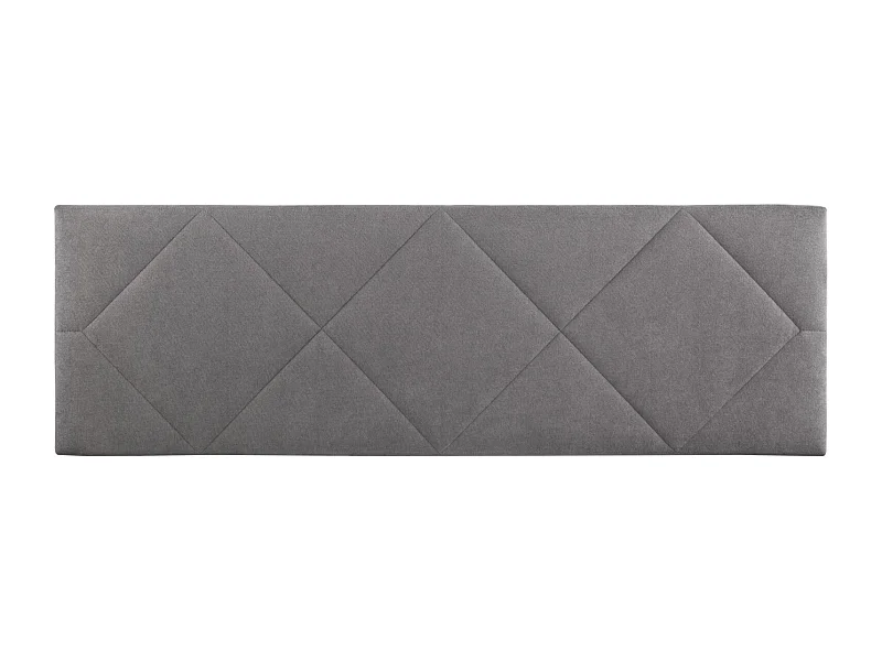 Cabecero de Cama 135 - 145x50x7 SPYGA Tapizado Microfibra AquaClean Color Gris