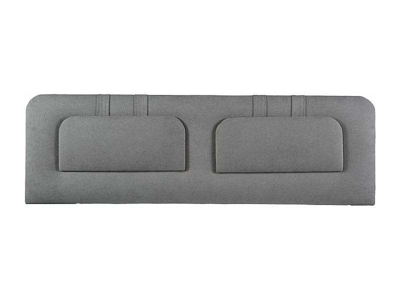 Cabecero de Cama 160 - 160x50x7 BLUME Tapizado Microfibra AquaClean Color Gris