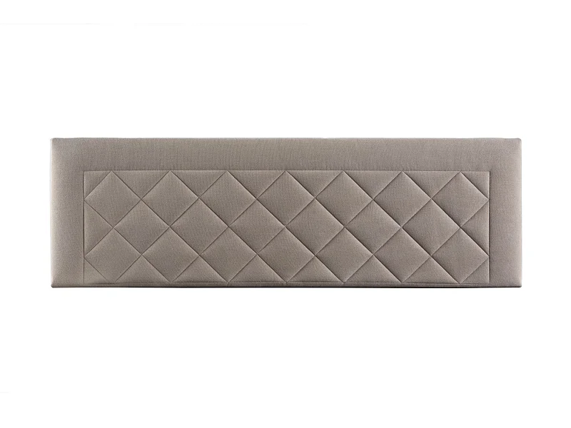 Cabecero de Cama 140 - 145x50x7 DOMUS Tapizado Microfibra AquaClean Color Beige