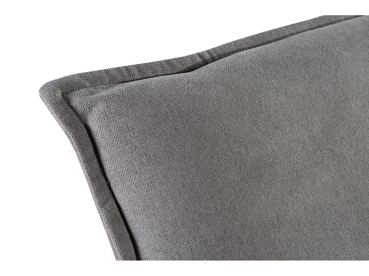 Cabecero de Cama 135 - 145x50x7 AGORA Tapizado Microfibra AquaClean Color Gris