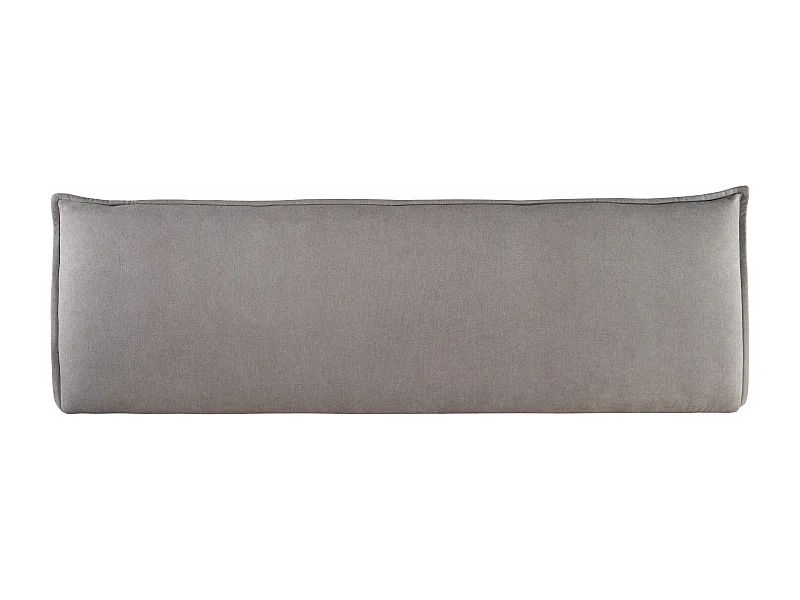 Cabecero de Cama 135 - 145x50x7 AGORA Tapizado Microfibra AquaClean Color Gris