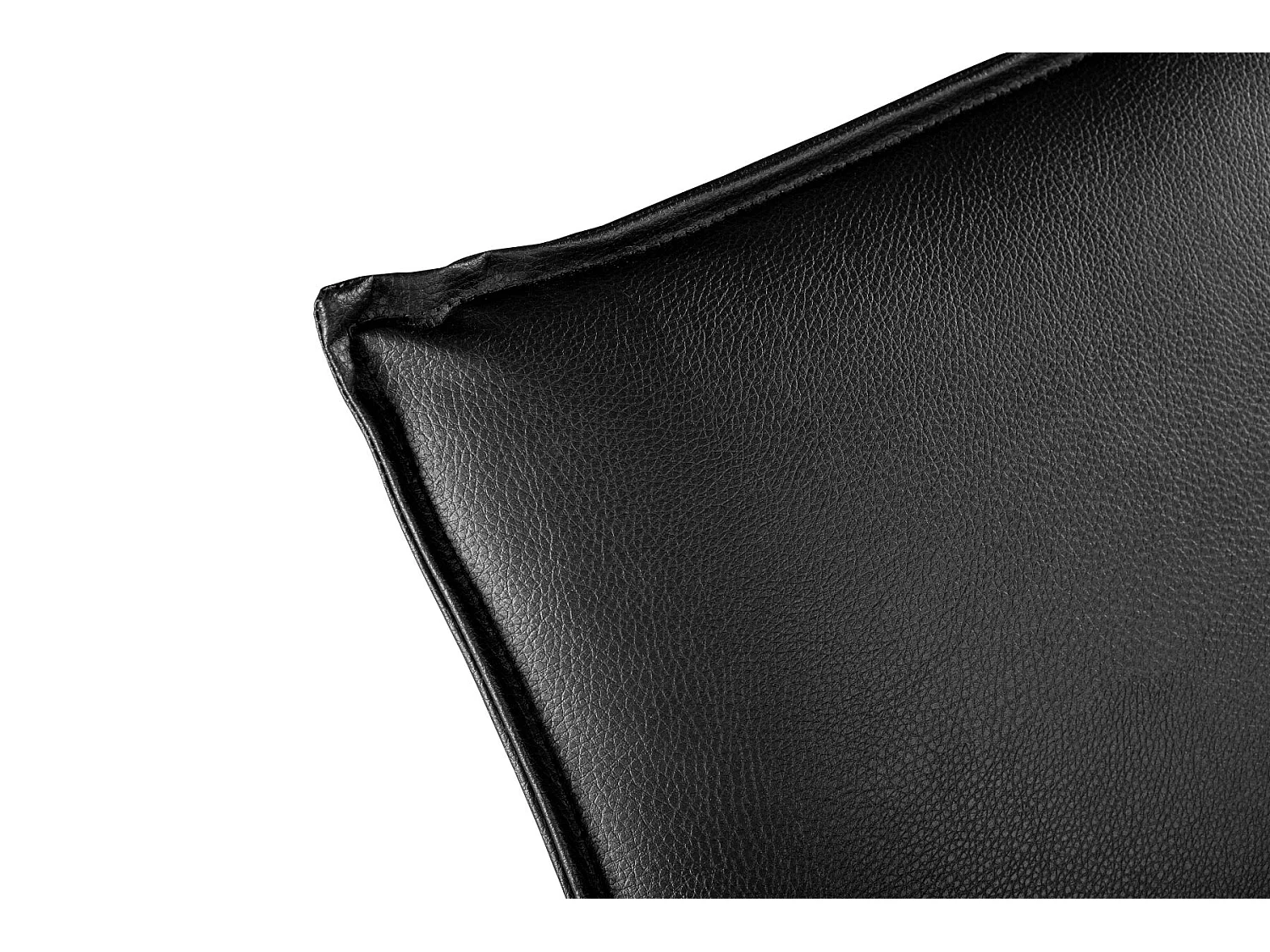 Cabecero de Cama 150 - 160x50x7 AGORA Tapizado Polipiel Color Negro