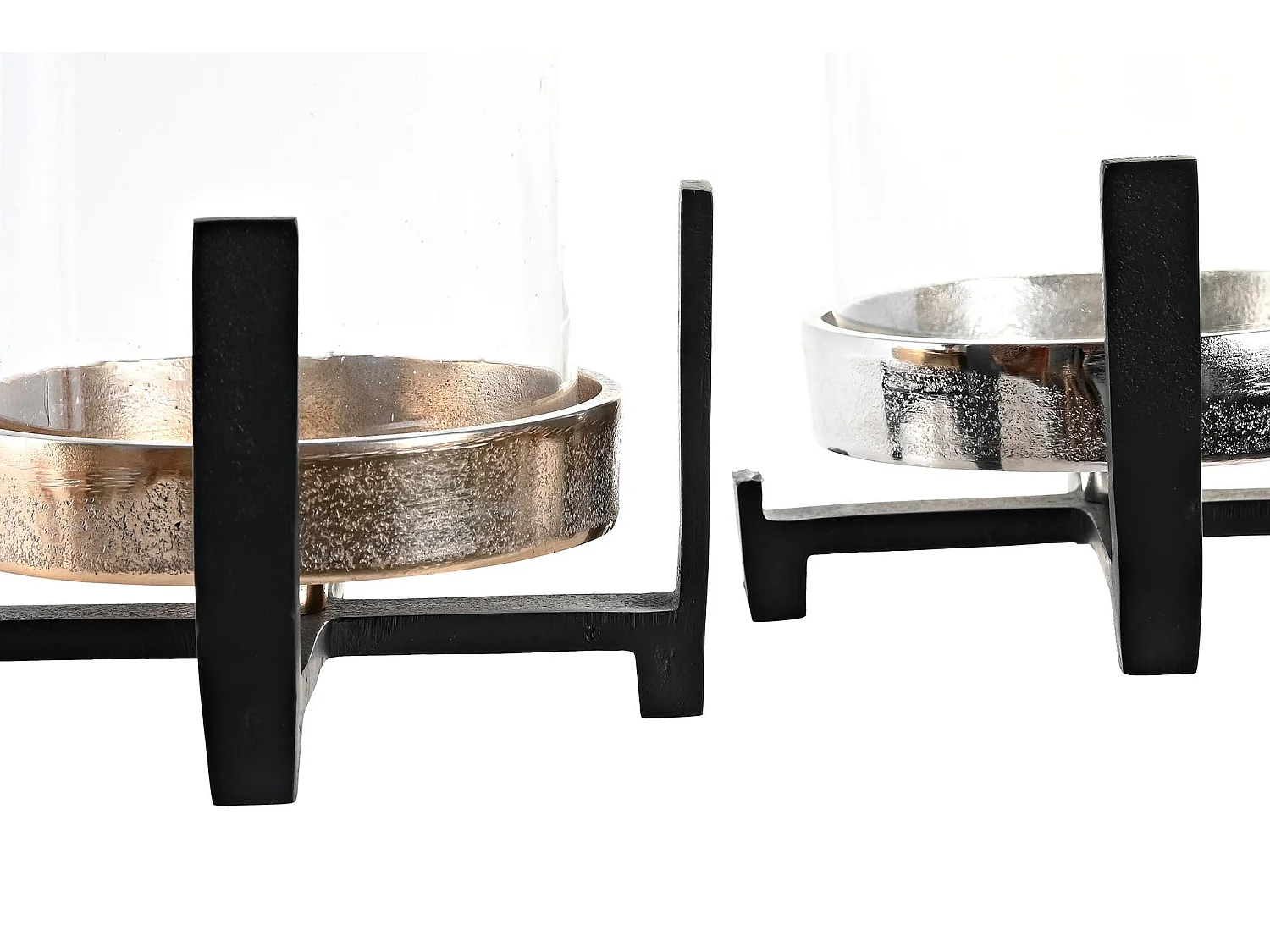 PORTAVELA ALUMINIO CRISTAL 15X15X28 2 SURT.