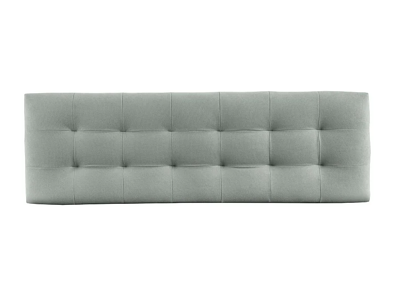Cabecero de Cama 135 - 145x50x7 VERSALLES Tapizado Microfibra AquaClean Color Aguamarina