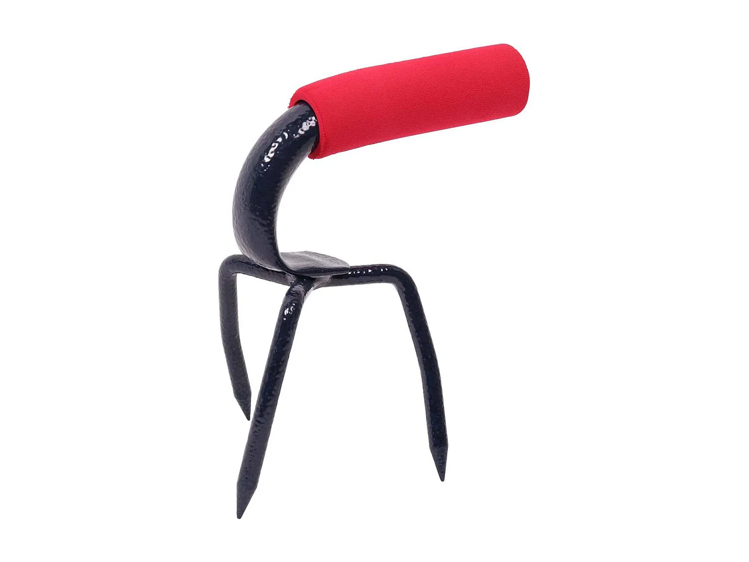 Griffe rotative à main en acier et plastique