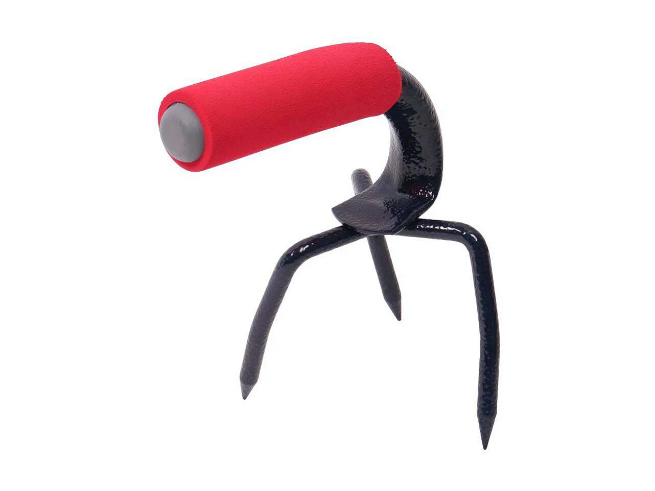 Griffe rotative à main en acier et plastique