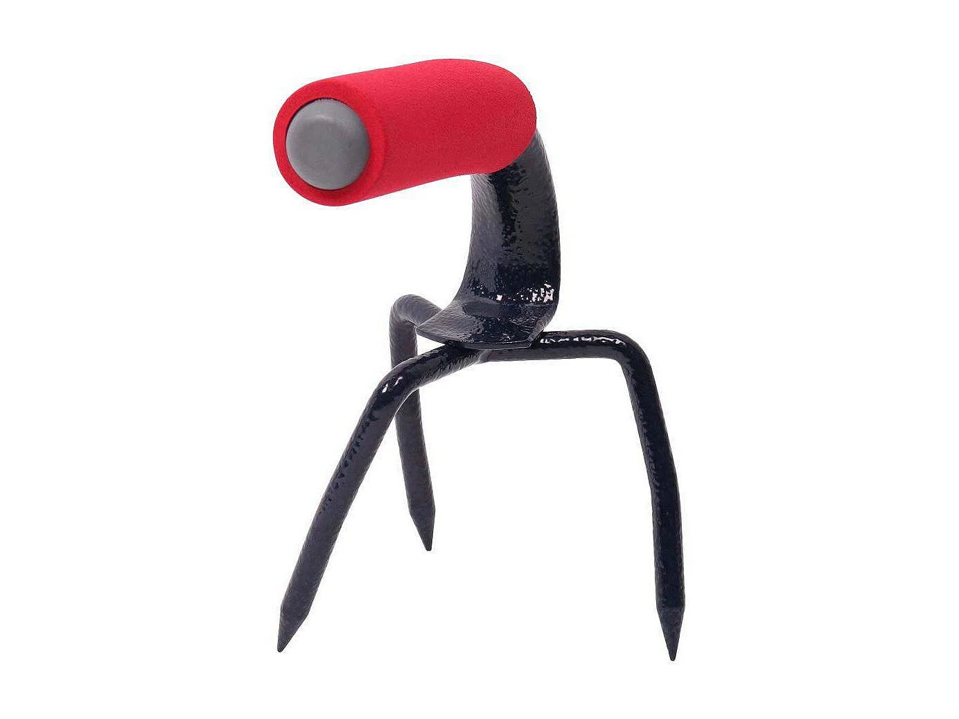 Griffe rotative à main en acier et plastique