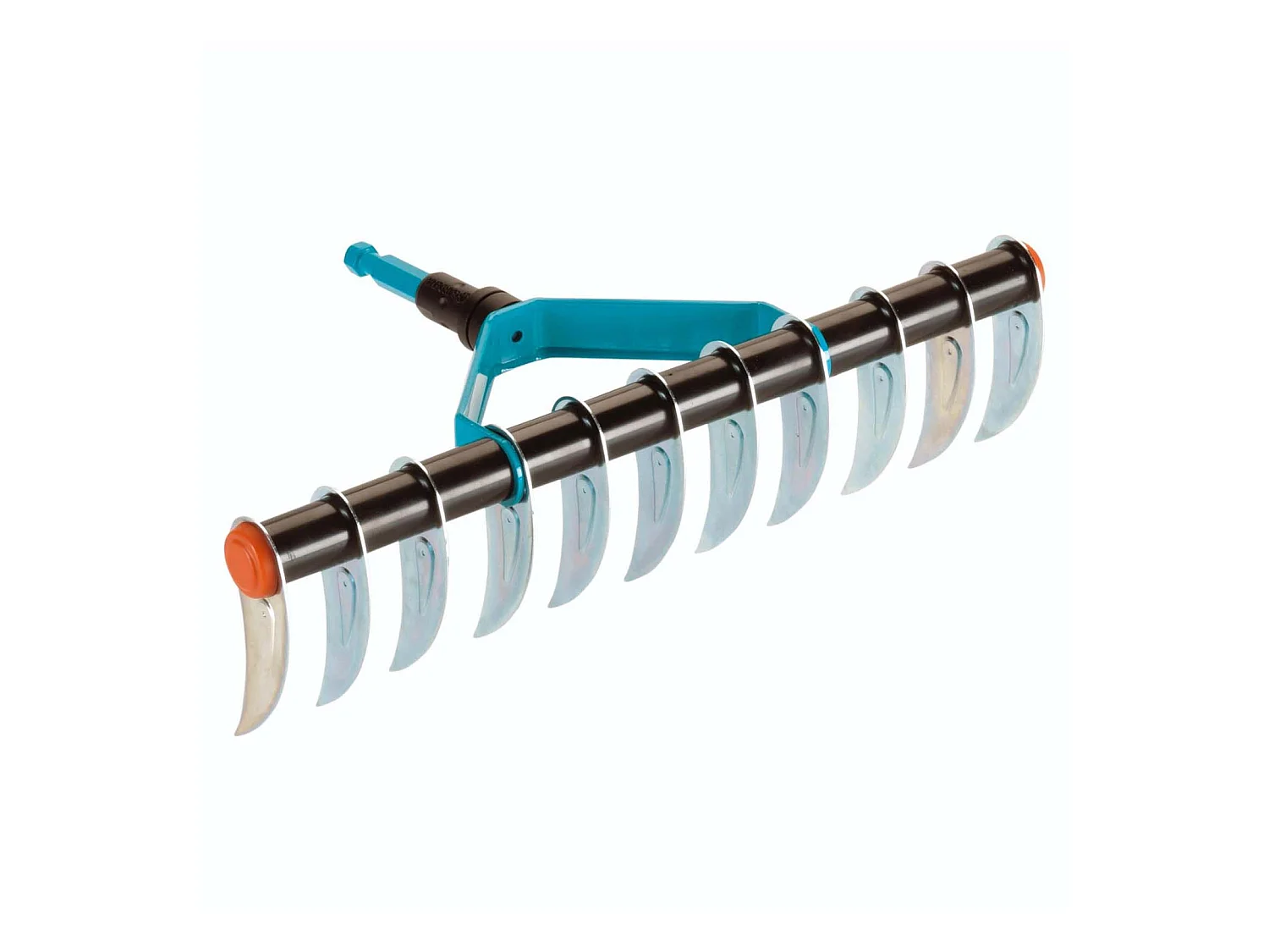 Rastrello Arieggiatore Prato Multiuso Gardena Combisystem 36,5x20,5x9,5 cm Protezione Anticorrosione