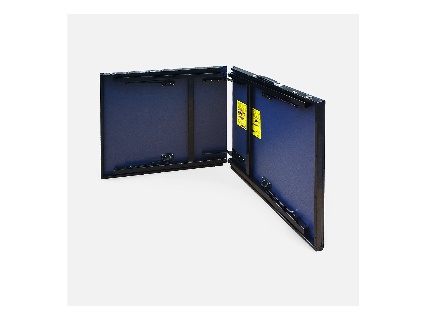 Mini mesa de ping pong interior plegable con 2 raquetas y 3 pelotas,