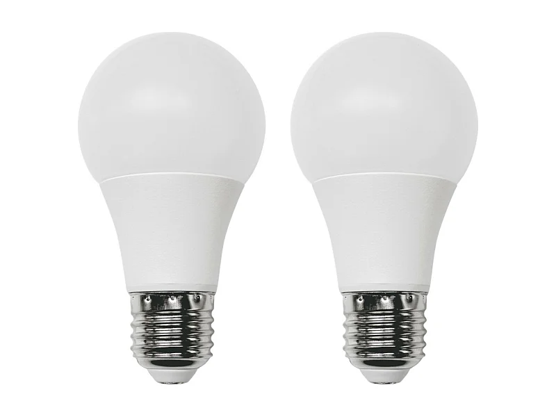 Pack 2 Lampadine LED Standard E27 9W Equi.60W 806lm 10000H 1Primer Leader
