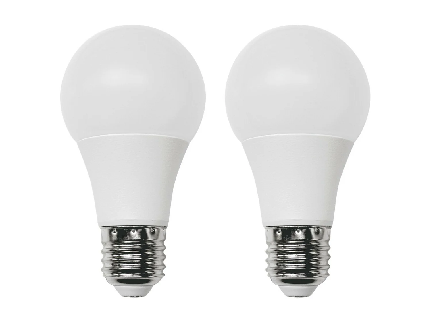 Pack 2 Lampadine LED Standard E27 9W Equi.60W 806lm 10000H 1Primer Leader