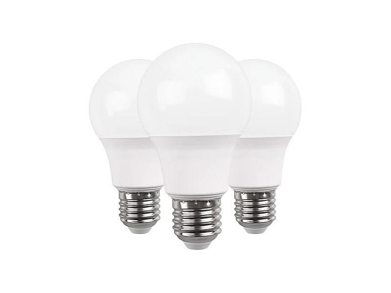 Pack 3 Lampadine LED Standard E27 9W Equi.60W 806lm 15000H Primer Leader