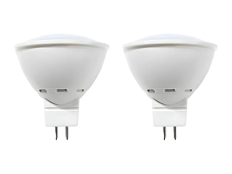 Pack 2 Lampadine Faretto LED GU5.3 6W Equi.50W 540lm 25000H 7hSevenOn LED