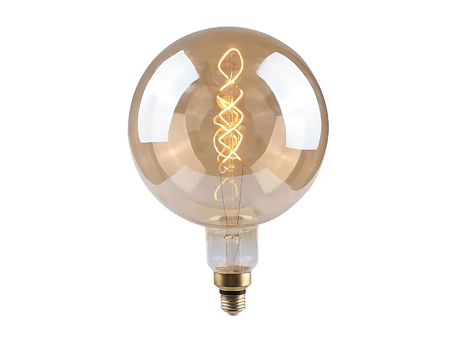 Lampadina LED Globo Giant E27 4W Equi.28W 280lm Dimmerabile 2100K Trasparente 25000H 7hSevenOn Vintage