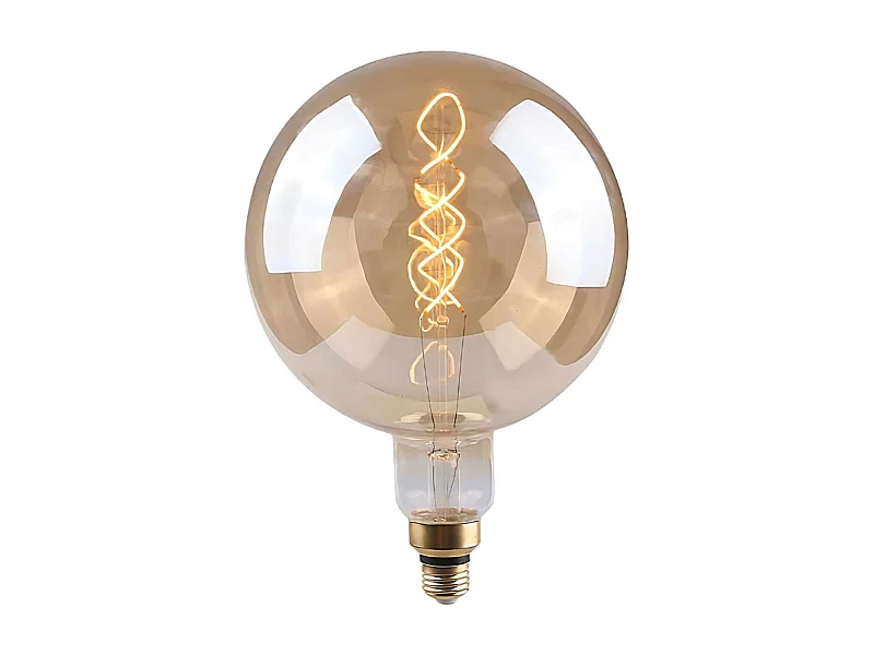 Lampadina LED Globo Giant E27 4W Equi.28W 280lm Dimmerabile 2100K Trasparente 25000H 7hSevenOn Vintage