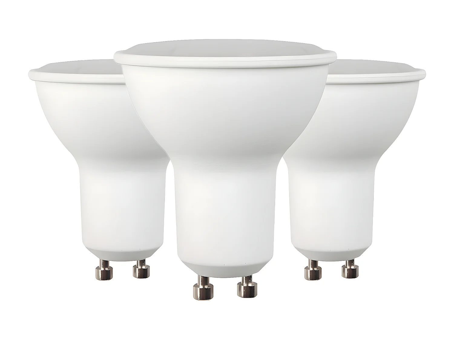 Pack 3 Lampadine Faretto LED GU10 6W Equi.50W 540lm 15000H Primer Leader