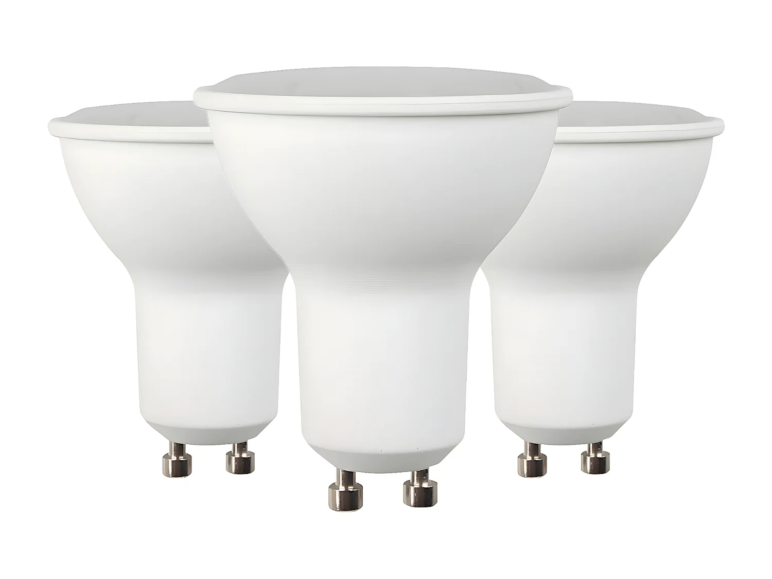 Pack 3 Lampadine Faretto LED GU10 6W Equi.50W 540lm 15000H Primer Leader
