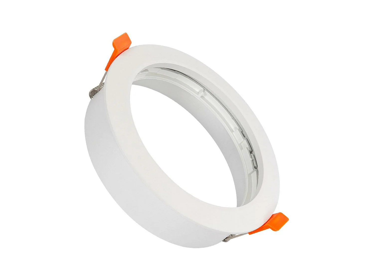 Collerette Downlight Encastrable Ronde pour Ampoule LED GU10 AR111 Coupe Ø120 mm  Blanc