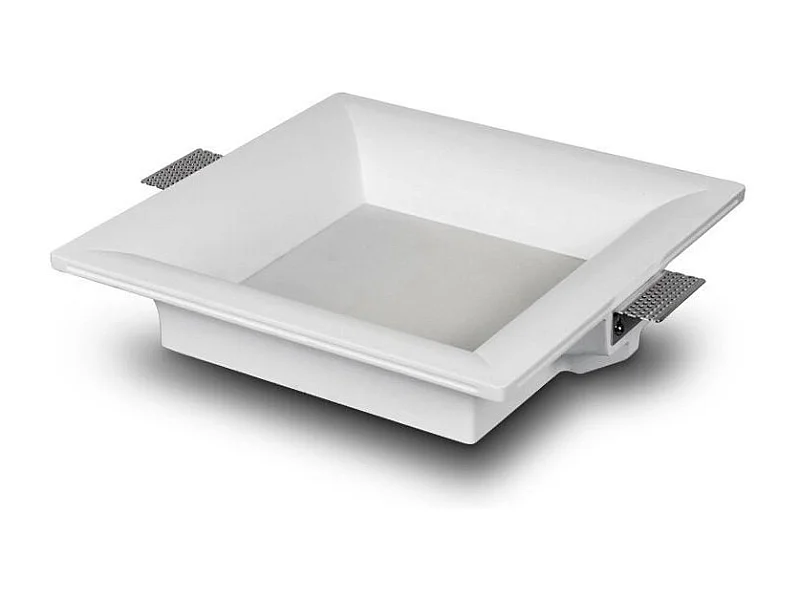 Downlight Integración Escayola/Pladur LED Cuadrado 18W Corte 333x333 mm UGR17 2700K Blanco Cálido