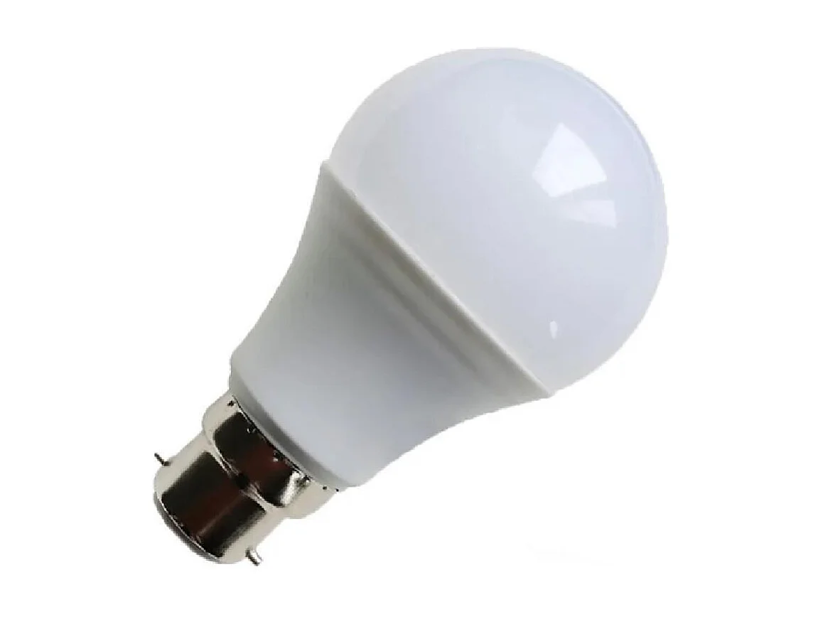Ampoule LED B22 9W 820 lm A60 No Flicker 3000K Blanc chaud