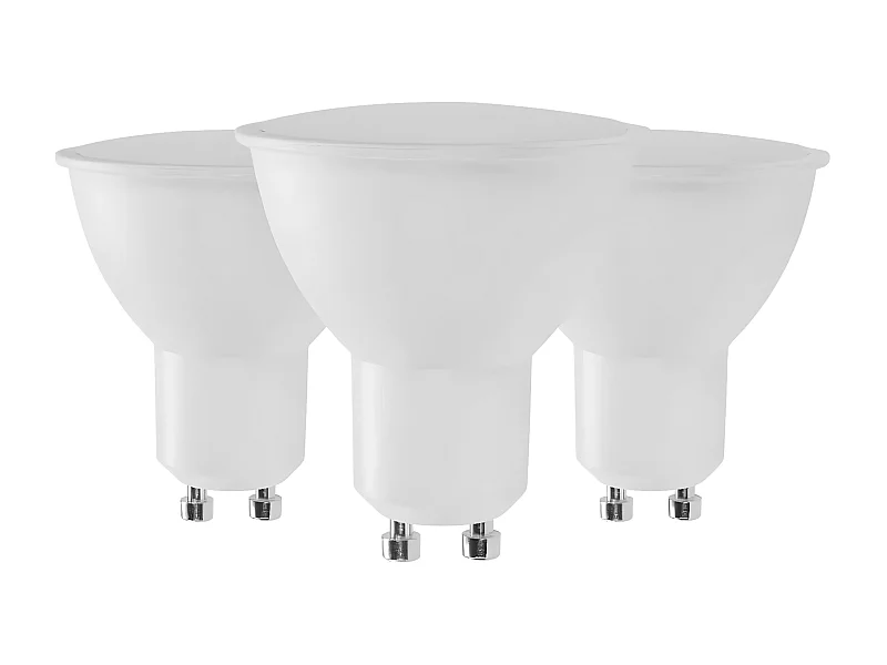 Confezione da 3 Lampadine LED GU10 Faretto 6W Equi.50W 540lm Luce Fredda Raydan Home
