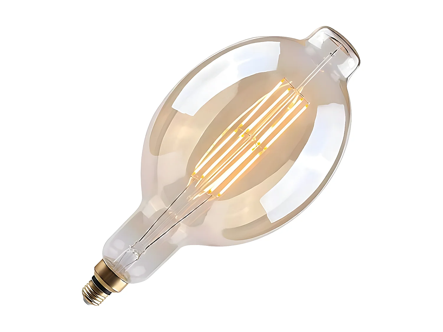 Lampadina LED Giant E27 8W Equi.40W 500lm Dimmerabile 2100K Oro 15000H 7hSevenOn Vintage