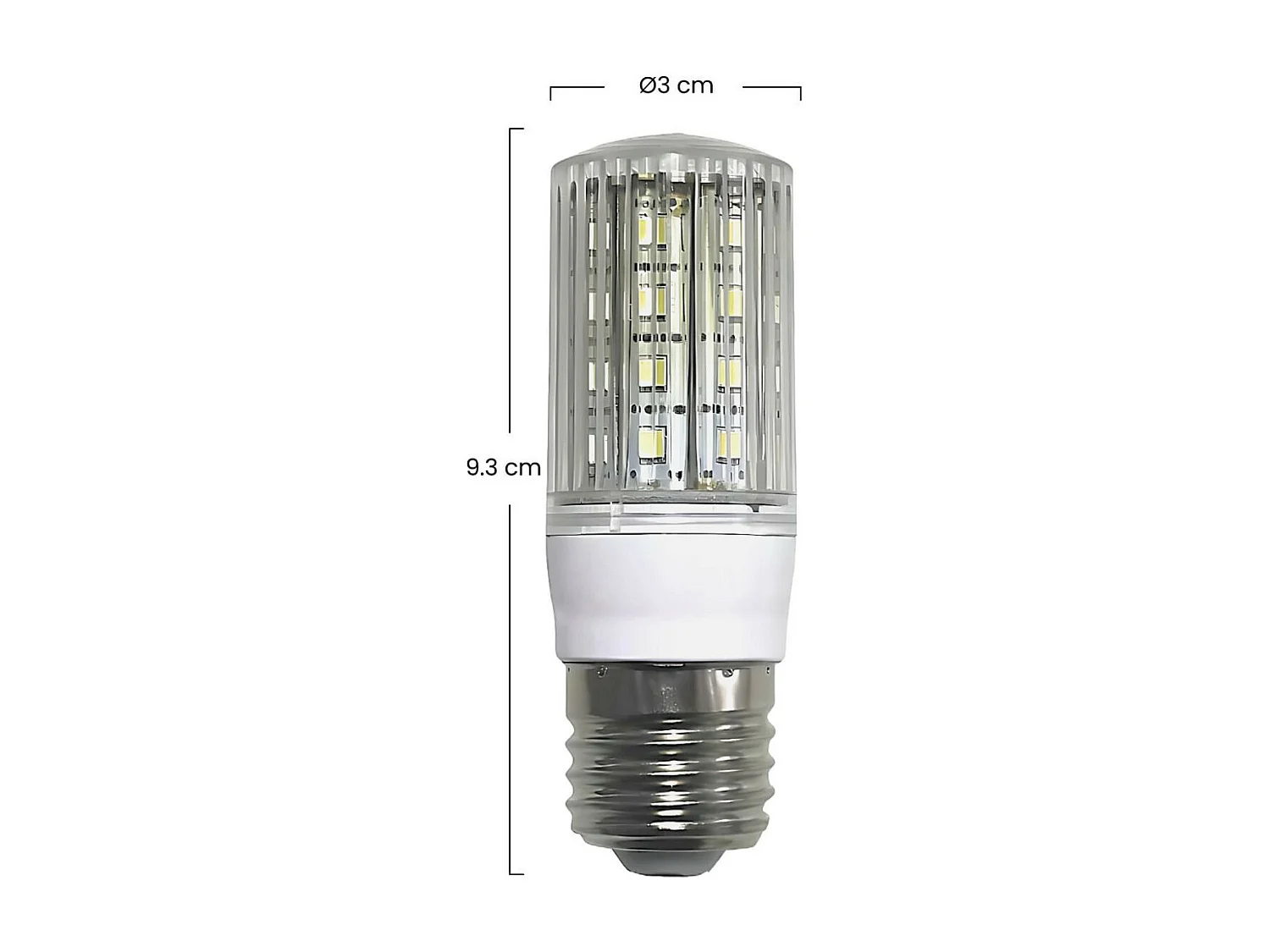 Lampadina LED Mini Cob E27 5W Equi.40W 470lm 3000K 25000H 7hSevenOn