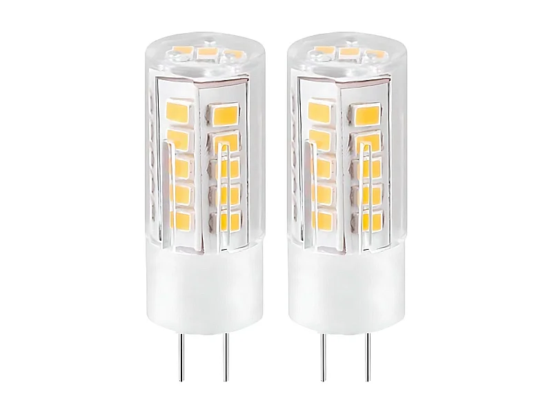 Pack 2 Lampadine LED Bipin G4 3W Equi.25W 249lm 3000K 25000H 7hSevenOn