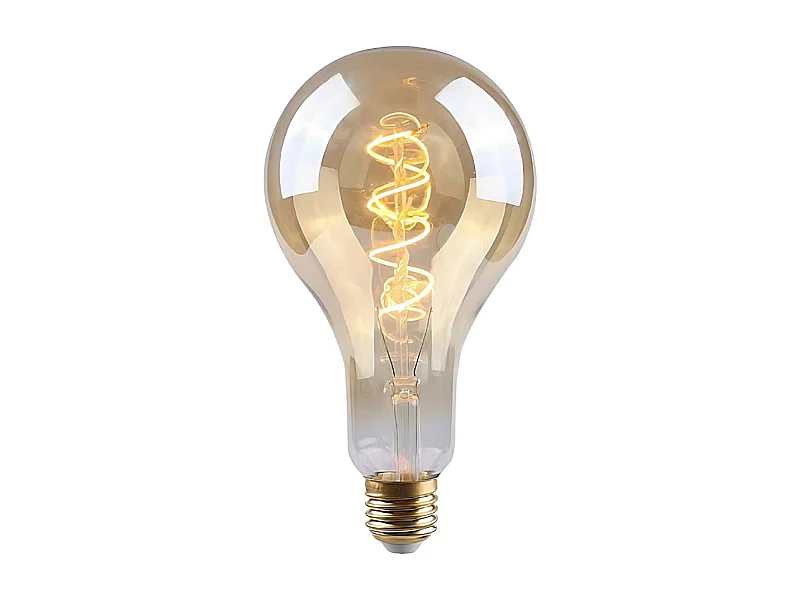 Lampadina LED Goccia E27 4W Equi.17W 160lm Dimmerabile 2100K Oro 15000H 7hSevenOn Vintage