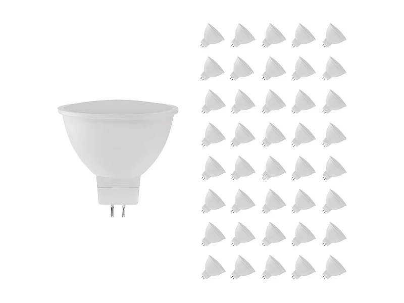 Confezione da 40 Lampadine LED GU5.3 Faretto 8W Equi.60W 700lm Raydan Home