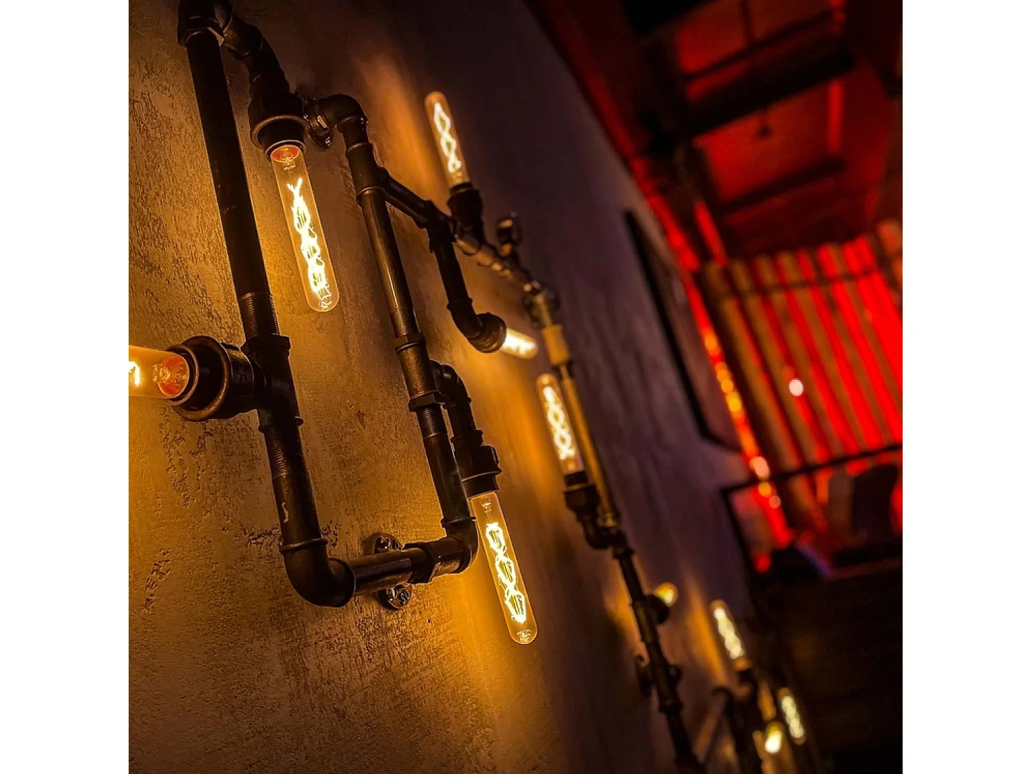 Lampadina LED Filamento Tubolare E27 4W 200lm Dimmerabile 2100K 15000H 7hSevenOn Vintage