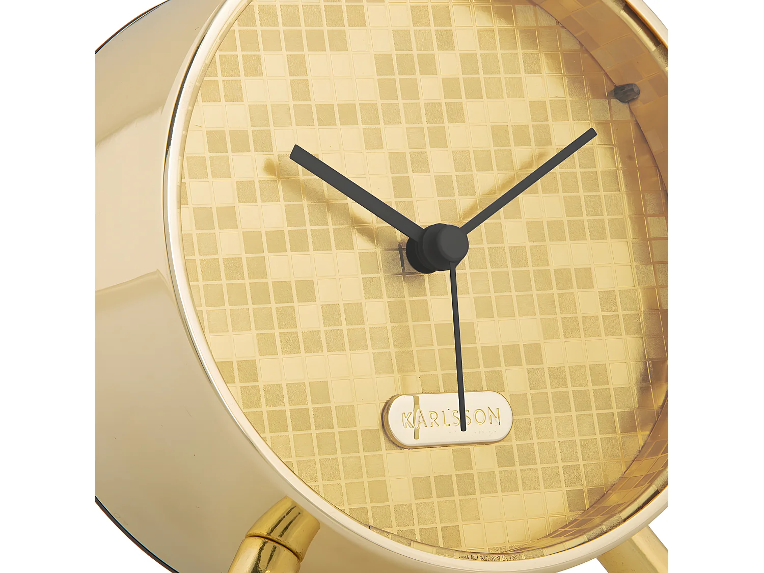 Réveil Disco Or  Present Time