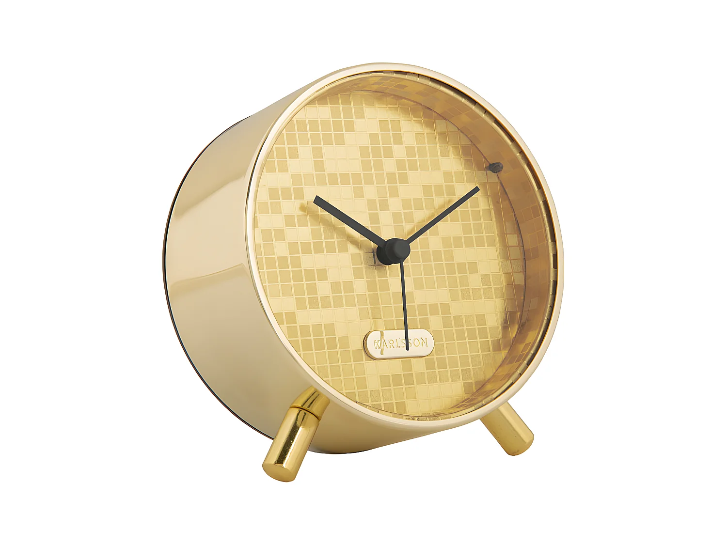 Réveil Disco Or  Present Time