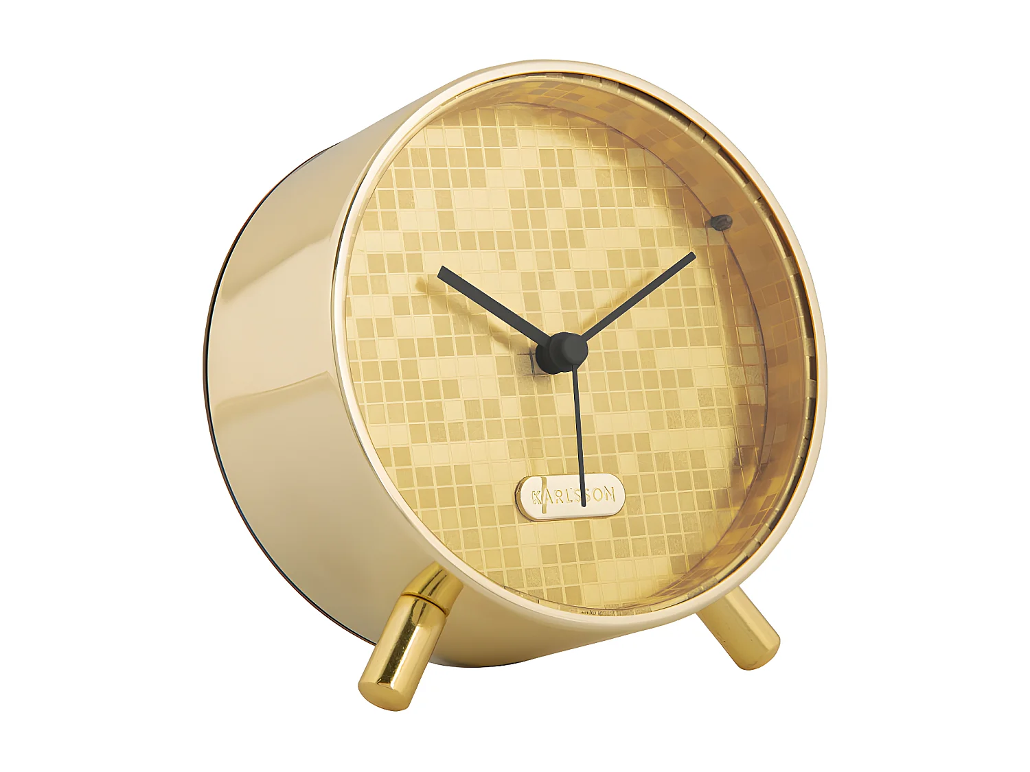 Réveil Disco Or  Present Time