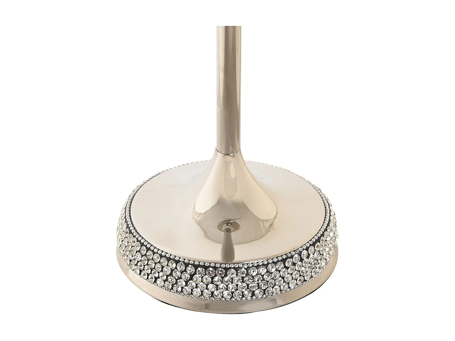 PORTAVELA ALUMINIO ACRILICO 12X12X36 PLATEADO