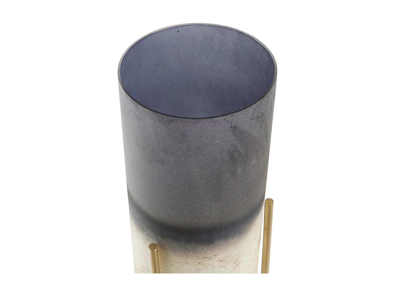 PORTAVELA CRISTAL METAL 13X13X41 DESGASTADO