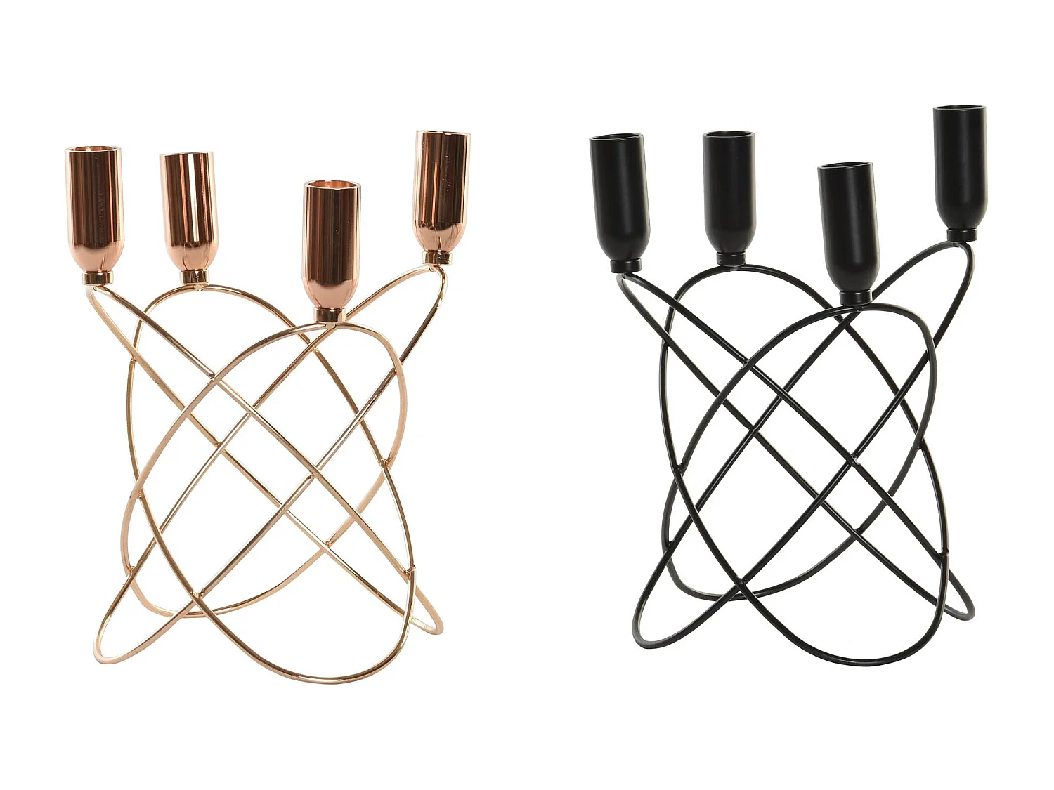 CANDELABRO METAL 20X20X23 CANDELABRO METAL 2 SURT.