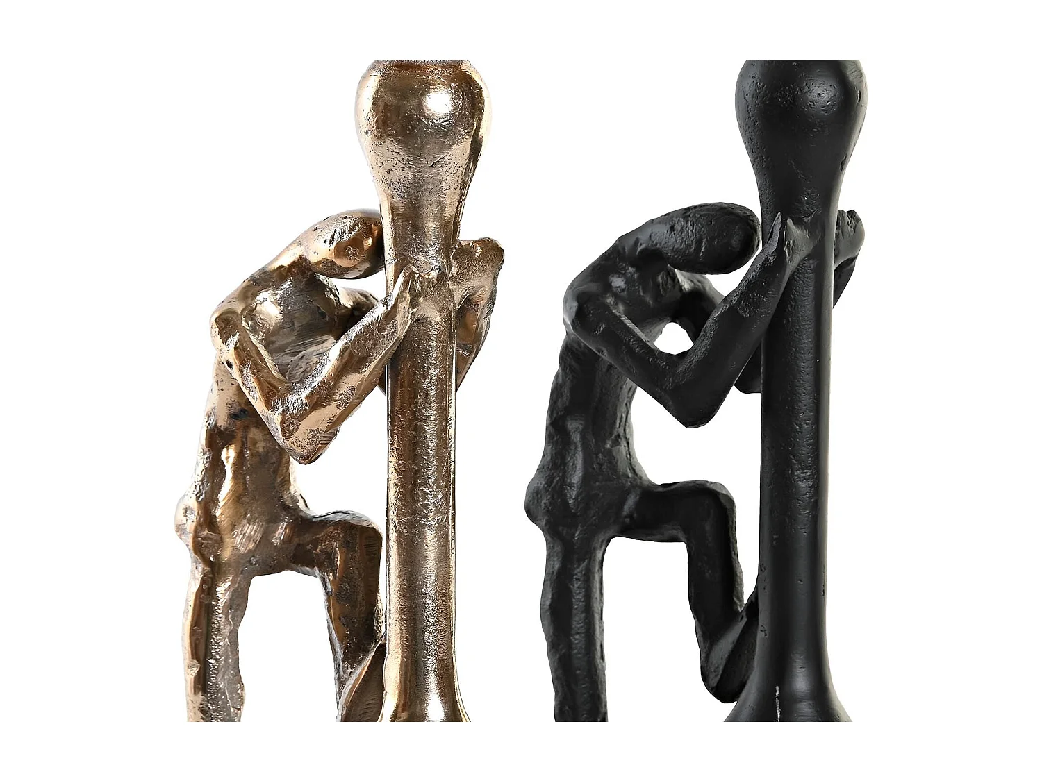 CANDELABRO ALUMINIO 12X10X27 PERSONA 2 SURT.