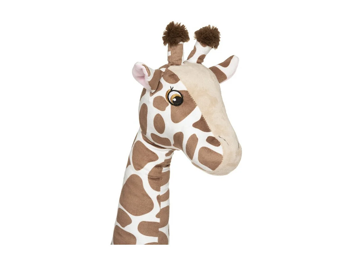 Peluche Girafe XL polyester marron 100x23x40cm