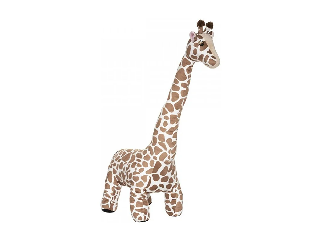 Peluche XL girafe marron 100x23x40cm