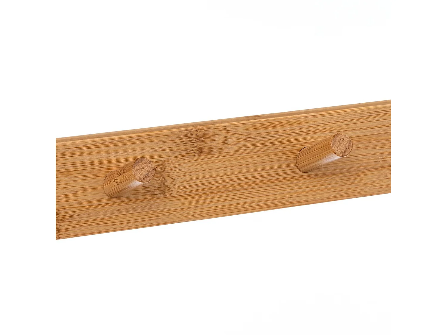 Porte-manteau, étagère à chaussures en bambou avec banc 170x73,5x34,5 cm O91