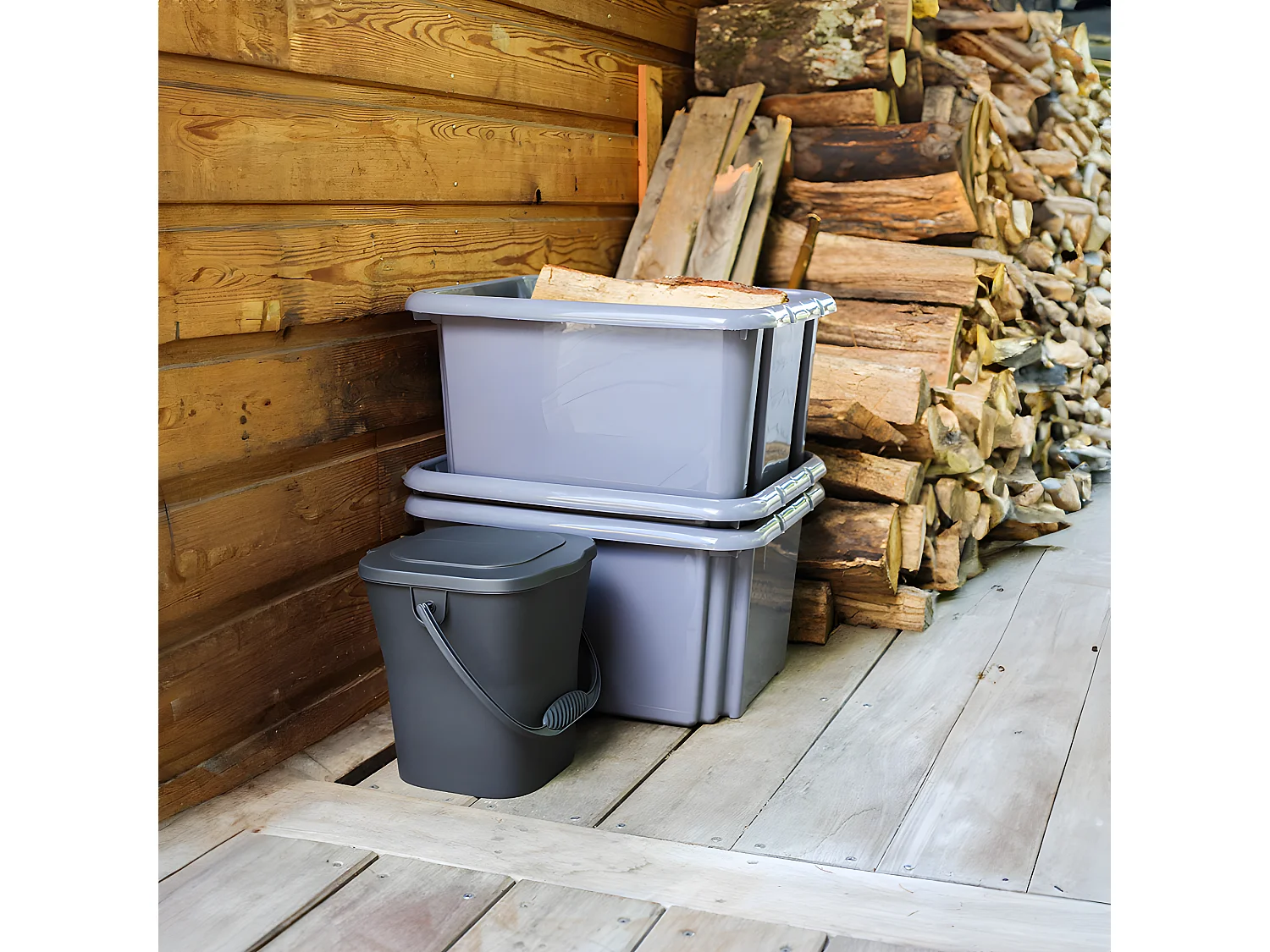 Compostemmer 6L met Handige Handgreep en Luchtdichte Sluiting