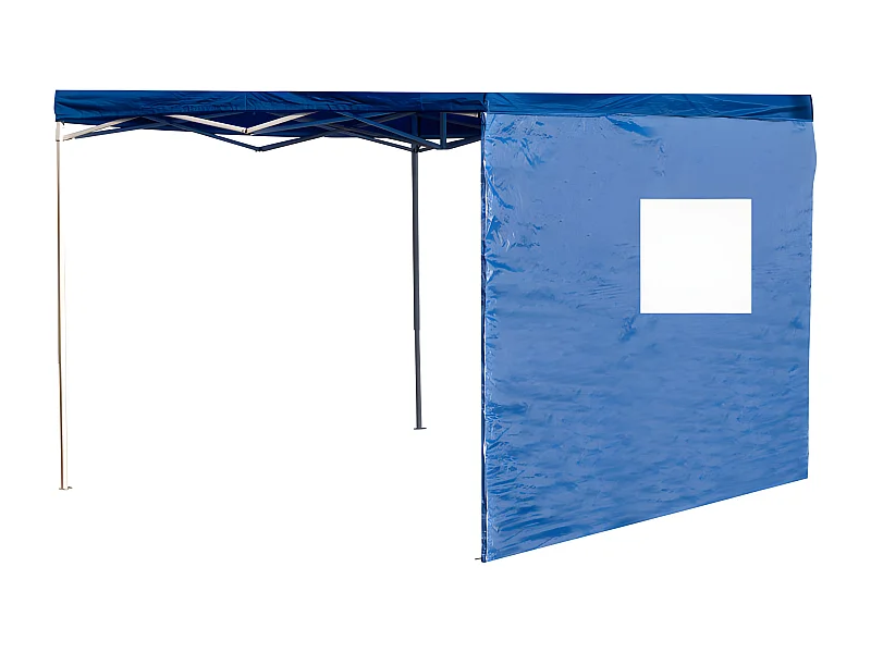Laterales Individuales Carpas Plegables - Lateral con Ventana 3 Metros Eco - Azul