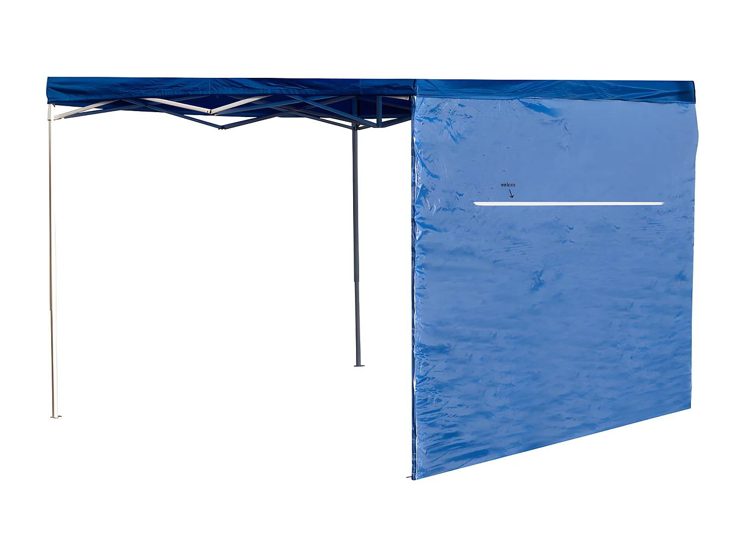 Laterales Individuales Carpas Plegables - Lateral con Ventana 3 Metros Eco - Azul
