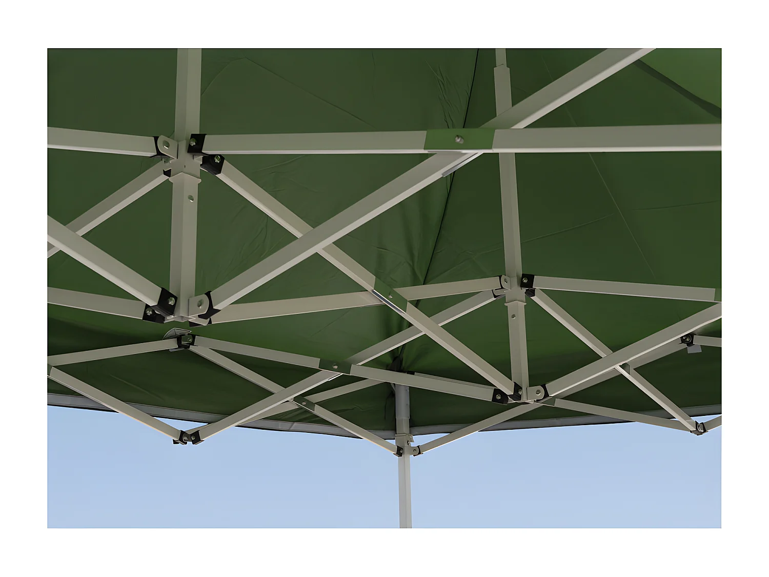 Carpa Plegable 3x2 Eco - Verde - Impermeable - Cenador ideal para Jardín, Playa, Terrazas - Disponible en varios colores
