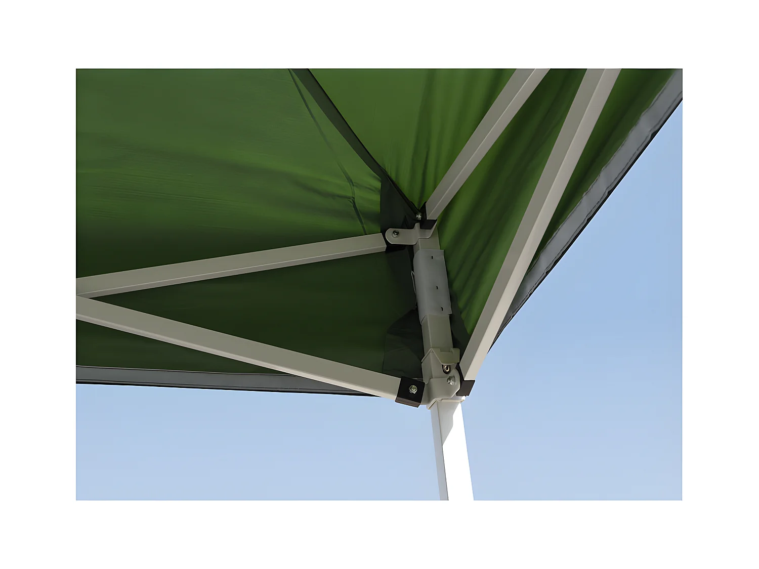 Carpa Plegable 3x2 Eco - Verde - Impermeable - Cenador ideal para Jardín, Playa, Terrazas - Disponible en varios colores